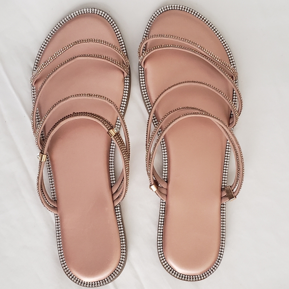 Sparkly Rhinestone Sandals